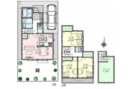 三鷹市北野3丁目 新築分譲住宅画像